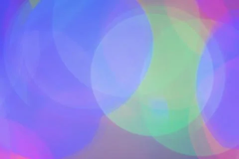 Round multi-colored defocus lights. Background as material for designers. Stock Illustration