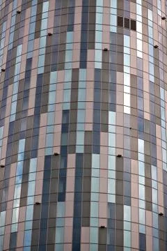 Round office building Fotos de archivo