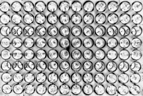 Round or Circle pattern filled background Stock Photos