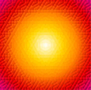 Round orange frame with arabic pattern イラスト素材