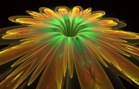 Round Pattern Flower Mandala. Circle Floral Ornament. イラスト素材