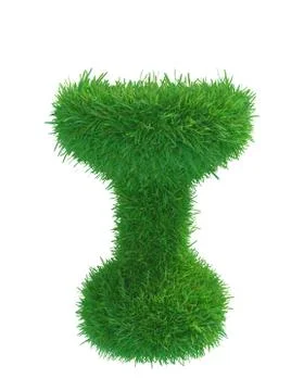 Round piece of cropped grass to be installed Ilustração Stock