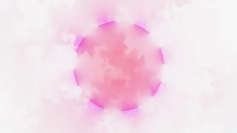Round pink frame. abstract background Stock Footage 305683356