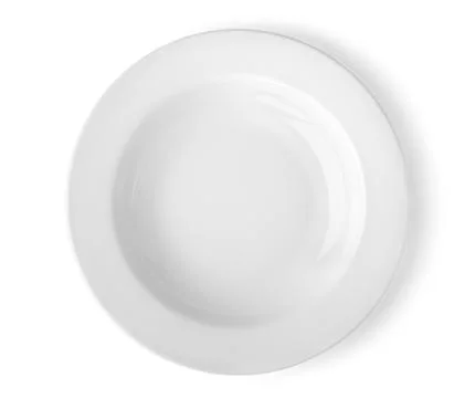 Round plate Stock Photos