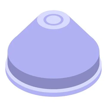 Round podium with hole representing stage for awarding ceremony Stock Illustration