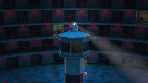 Round prison animation. Stock Footage 296272043