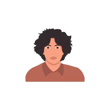 Round profile image Stock Illustration