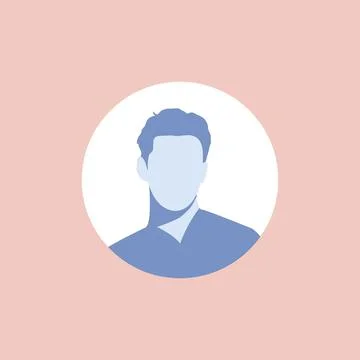 Round profile image Stockillustratie