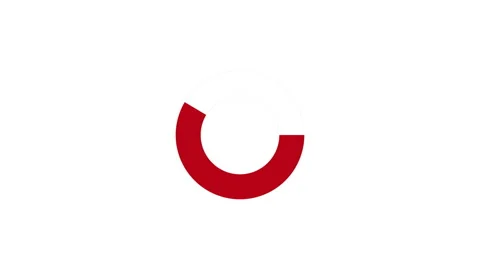 Round progress bar with loading animatio... | Stock Video | Pond5
