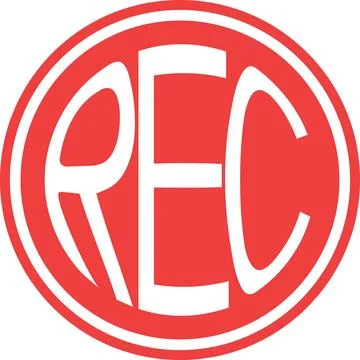 Round red icon rec button Stock Illustration