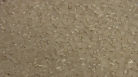 Round rise rotating macro Video stock 33716847