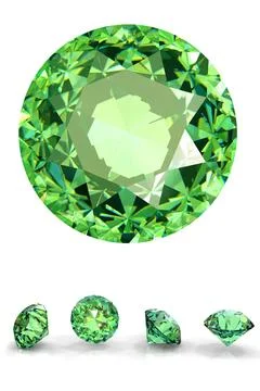 Round ruby Stock Photos