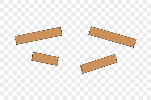 Round shadows vector on transparent background. Stock Illustration