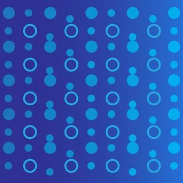 Round shape background with blue background for web, wallpaper, cover Illustrazione stock