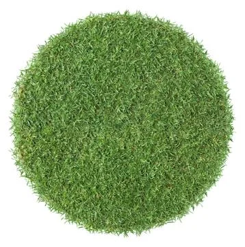 Round shape grass Stock Photos