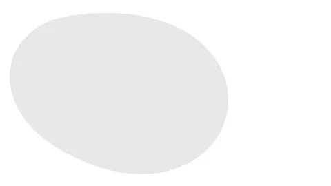 Round shape morph on pure white background. Digital motion design. Stock Footage 124086396