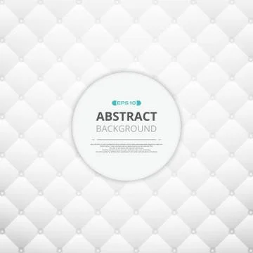 Round space texting of gray gradient square geometric pattern background. 스톡 일러스트