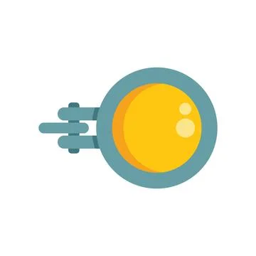Round spaceship window moving fast through space Stock Illustration