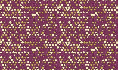Round spotted pattern with abstract geometric circles. Ideal for seamless w.. Stock Illustration