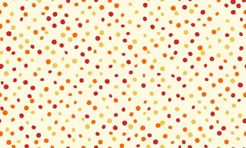 Round spotted pattern with abstract geometric circles. Ideal for seamless w.. Stock Illustration
