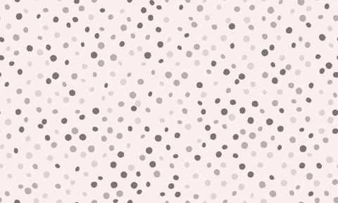Round spotted pattern with abstract geometric circles. Ideal for seamless w.. Illustrazione stock