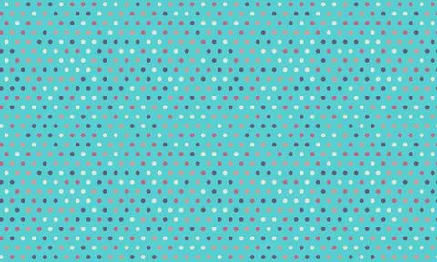 Round spotted pattern with geometric repetition. Ideal for fabric prints, p.. Stock Illustration