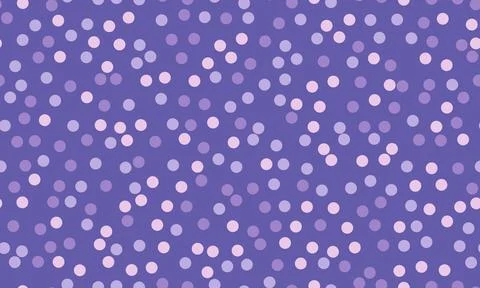 Round spotted pattern with geometric repetition. Ideal for fabric prints, p.. Illustrazione stock