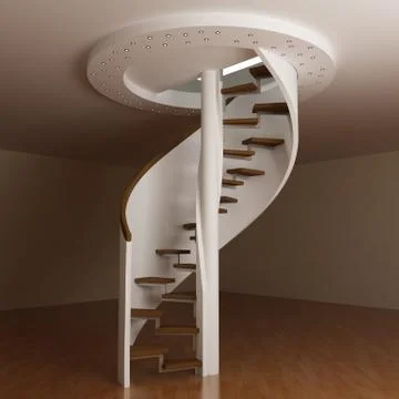 Round stair Stock Photos