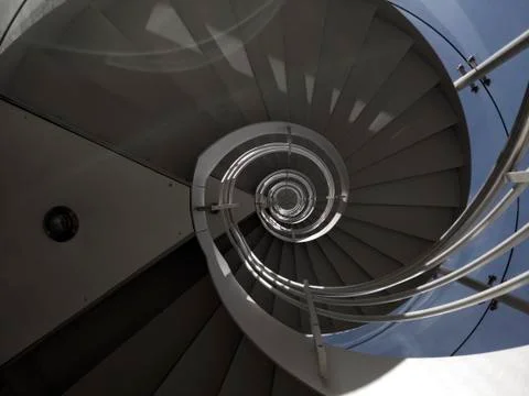 Round stair Stock Photos