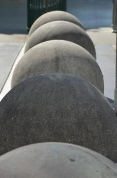 Round stone Stock Photos