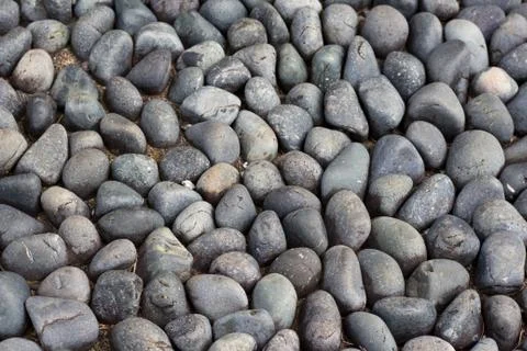 Round stones Stock Photos
