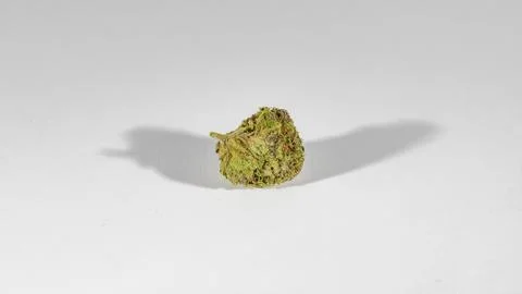 Round studio cannabis nug Stock Photos
