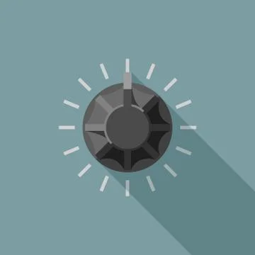 Round switch icon Stock Illustration