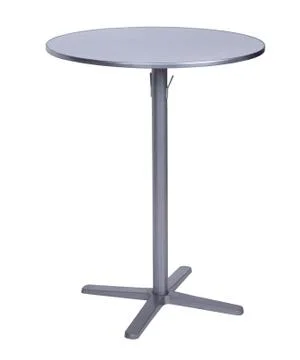 Round table with a glass table-top Stock Photos