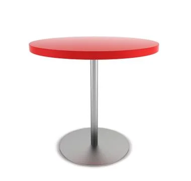 Round table Stock Illustration