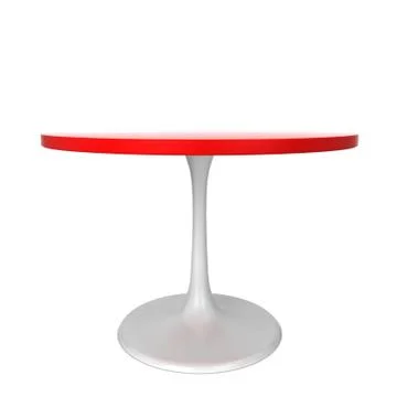 Round table Stock Illustration