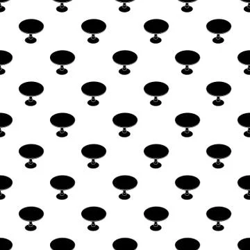 Round table pattern vector seamless 스톡 일러스트