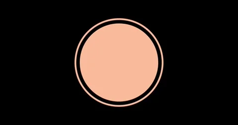 Round tape frame logo, with abstract background, perfect for opening, intro Stock Footage 269550305