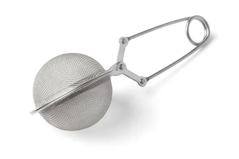 Round tea strainer Stock Photos