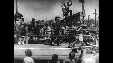 Round Three 1927 Stock Footage 244937643