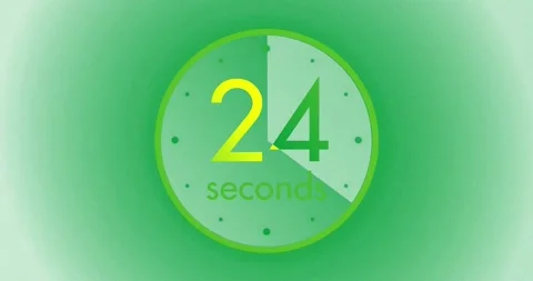 Round Timer Animation.  Stock Footage 220438195