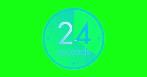 Round Timer Animation.  Stock Footage 220438212
