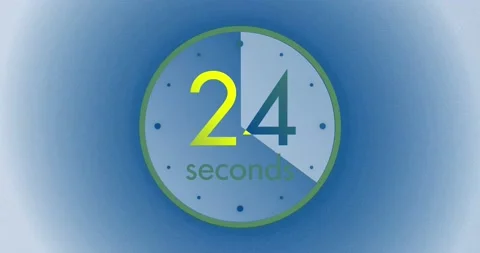 Round Timer Animation.  Stock Footage 220438734