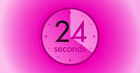 Round Timer Animation.  Stock Footage 220439074