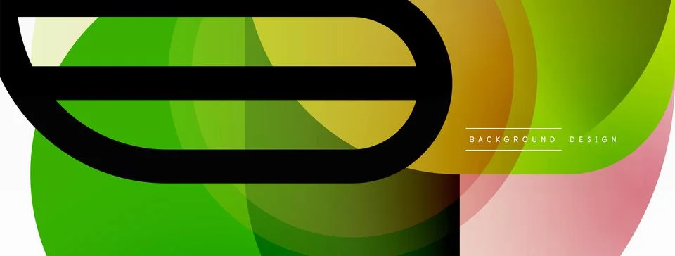 Round triangle shapes lines and circles. Geometric vector illustration for イラスト素材