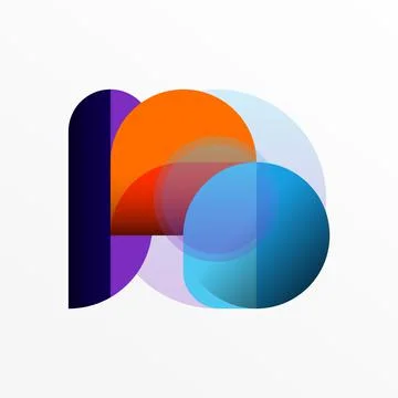 Round triangle shapes lines and circles. Geometric vector illustration for Illustrazione stock