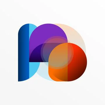 Round triangle shapes lines and circles. Geometric vector illustration for Stock Illustration