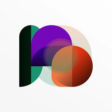 Round triangle shapes lines and circles. Geometric vector illustration for Illustrazione stock