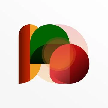Round triangle shapes lines and circles. Geometric vector illustration for 스톡 일러스트