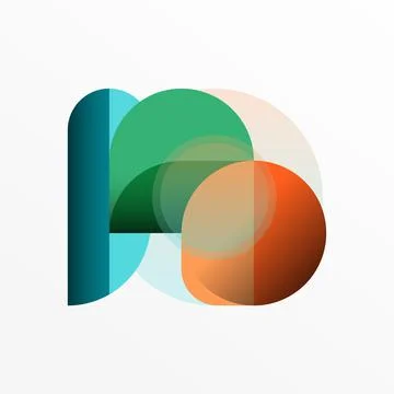 Round triangle shapes lines and circles. Geometric vector illustration for イラスト素材
